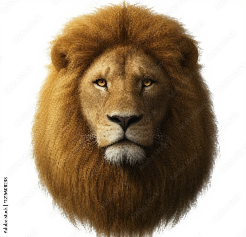 lion isolated on white background lion isolated on white background