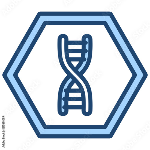 Dna Blue Icon