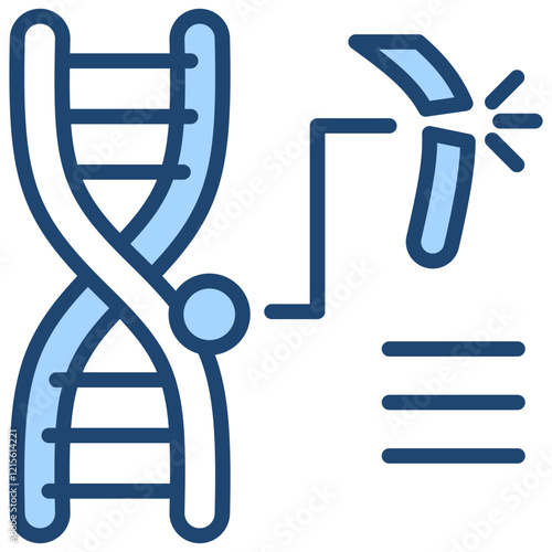 Mutation Blue Icon