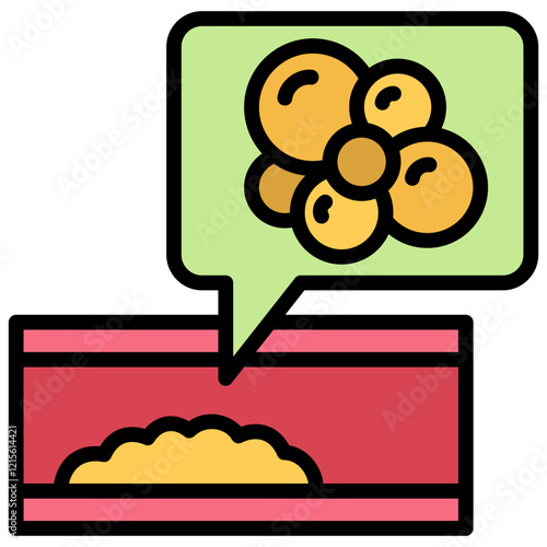 Lipid Outline Color Icon