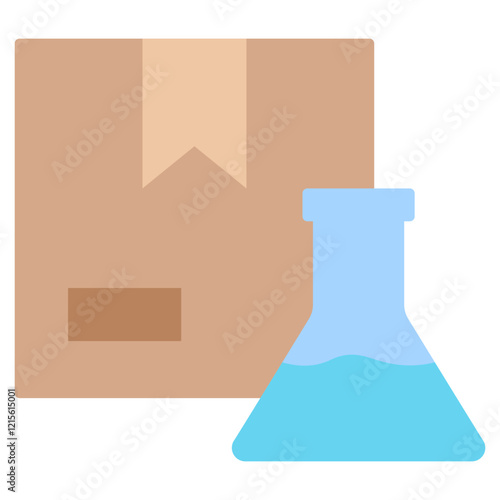 Chemical Product Flat Icon