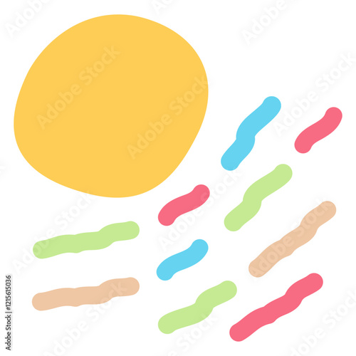 Endoplasmic Reticulum Flat Icon