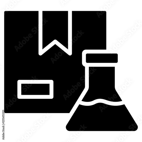 Chemical Product Glyph Icon