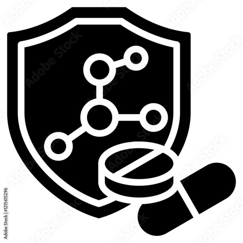 Inhibitor Glyph Icon