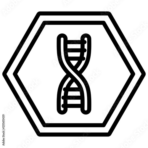 Dna Outline Icon