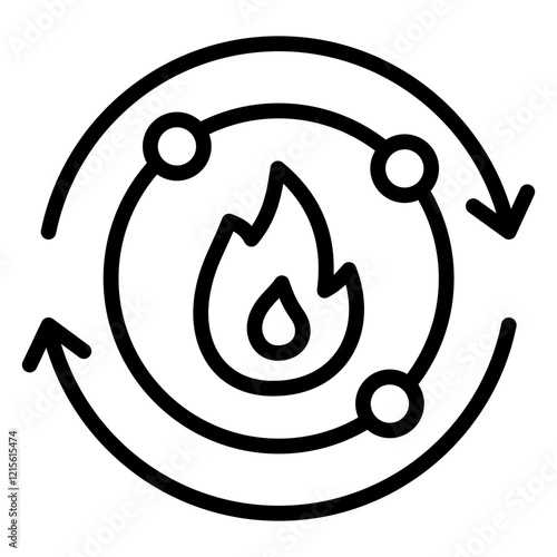 Metabolism Outline Icon