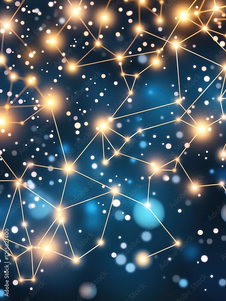 Elegant astrology background Abstract network connections with glowing lights. Elegant astrology background Abstract network connections with glowing lights.
