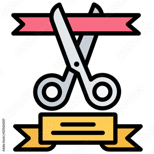 Opening Outline Color Icon