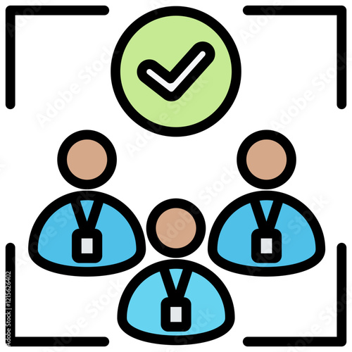 Participant Outline Color Icon