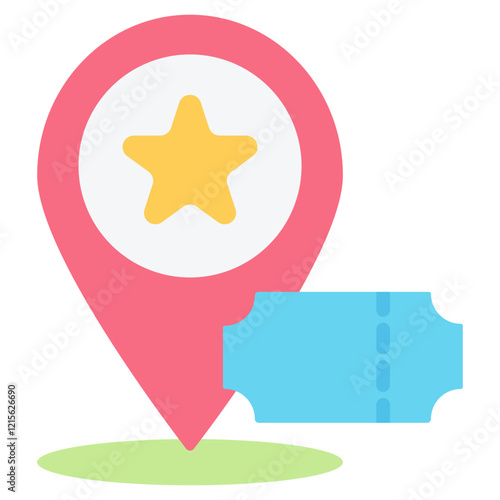 Venue Flat Icon