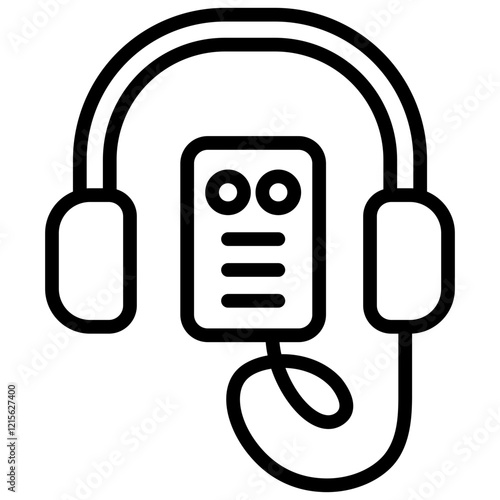 Audio Guide Outline Icon