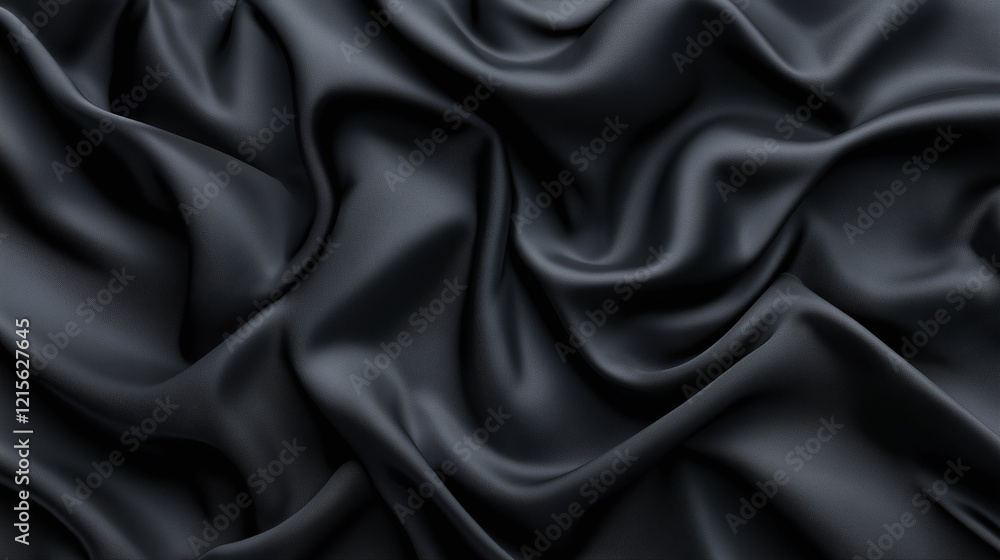 Black Satin Fabric Black Satin Fabric