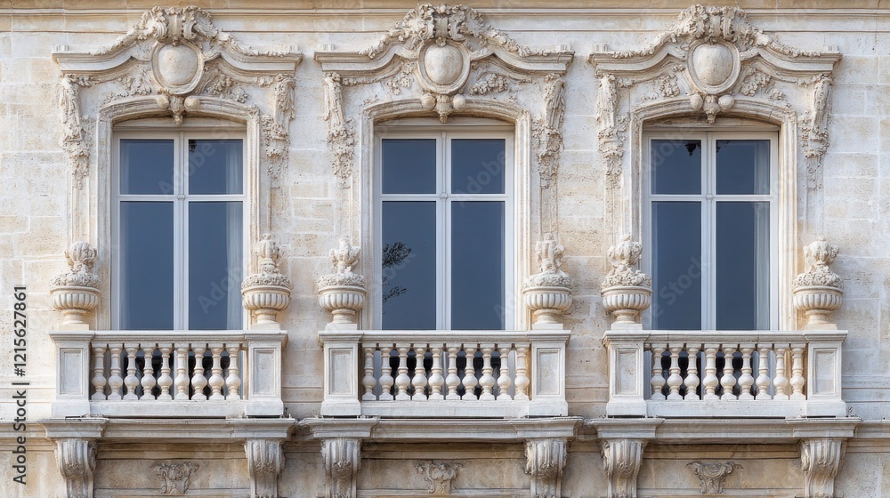 Architectural Details: Intricate Windows and Doors evoke Comfort, Security and Elegance in Unique Building Design