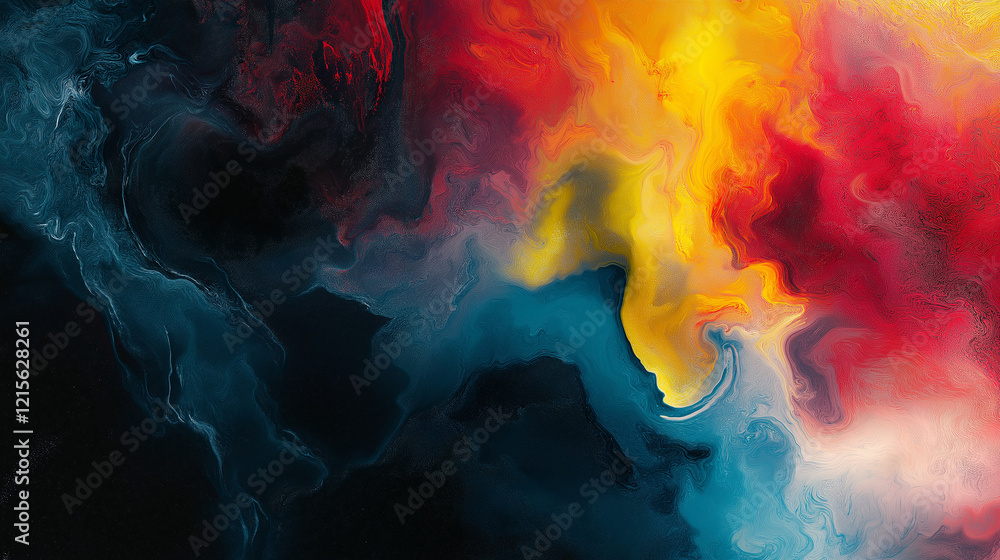 Fototapeta premium Colorful Abstract Swirl