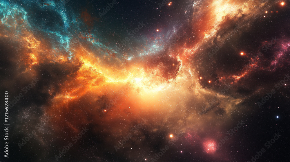 Obraz premium Cosmic Nebula