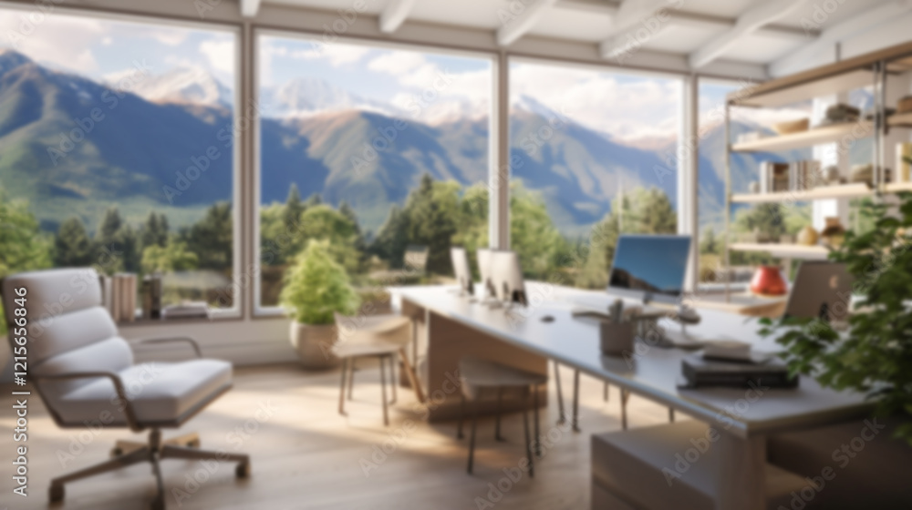 Blurred coastal office retreat with large windows offering a sea view, perfect for Zoom or Google Meet background featuring a modern workspace.
Blurred coastal office retreat with large windows offering a sea view, perfect for Zoom or Google Meet background featuring a modern workspace.