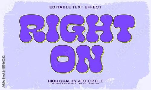 Retro classic text effect, editable text effect and vintage 3d font style bold shadow oldschool poster design