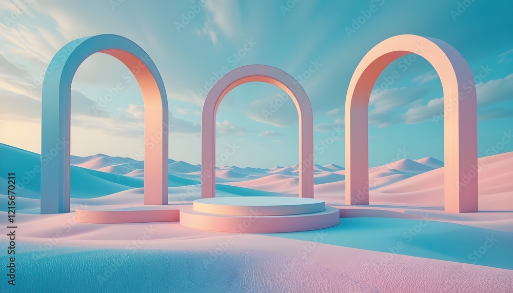 Fototapeta premium pool with sky