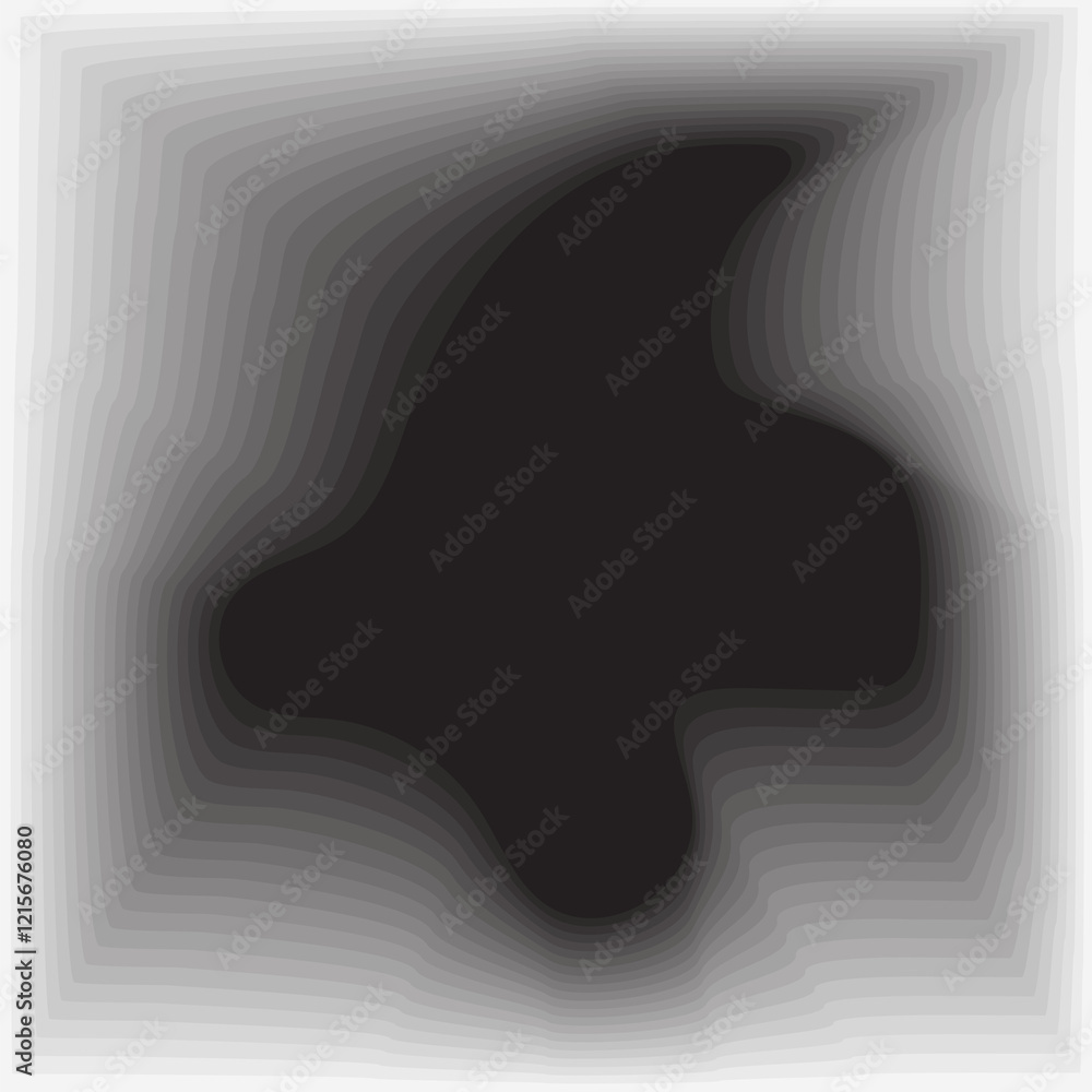 Square with wavy dynamic transparent. Technology style Square with wavy dynamic transparent. Technology style