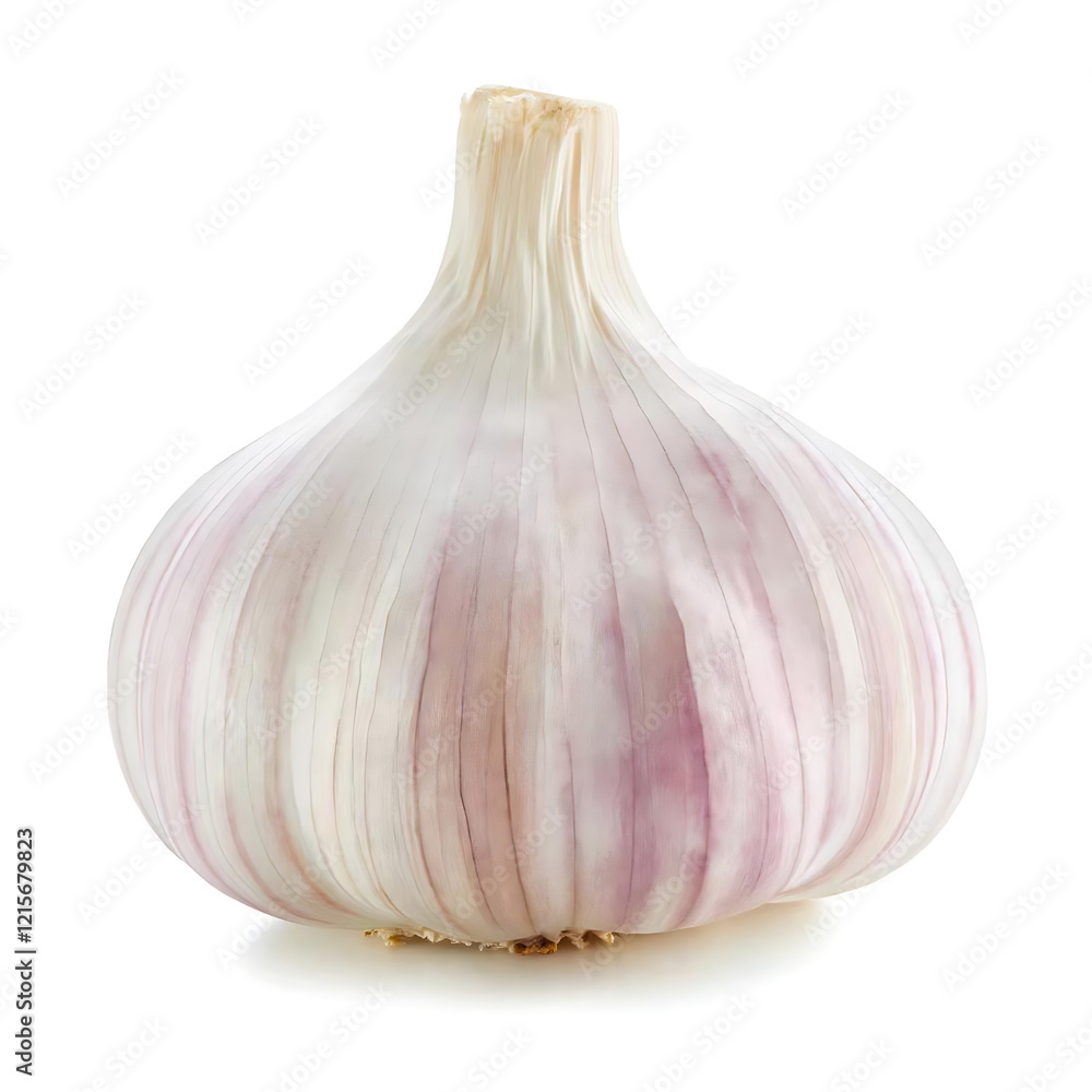 Obraz premium garlic isolated on white background