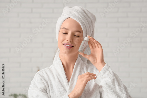Beautiful young woman with ...