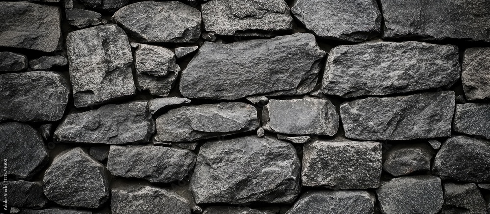 Textured dark stone wall background with uneven surface and various sized stones, Copy Space available for text placement. Textured dark stone wall background with uneven surface and various sized stones, Copy Space available for text placement.