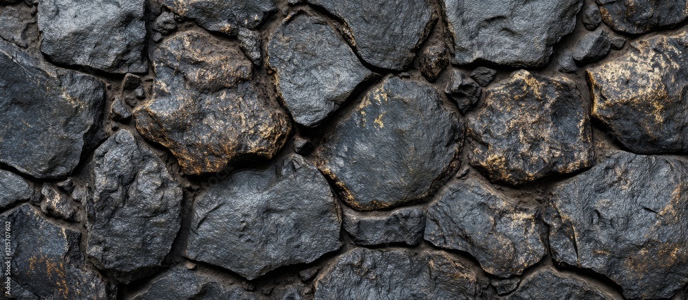 Textured dark stone wall background with uneven surfaces and various rock shapes ideal for design applications Copy Space Textured dark stone wall background with uneven surfaces and various rock shapes ideal for design applications Copy Space
