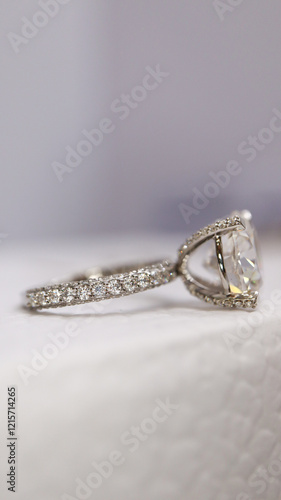 ring with diamonds