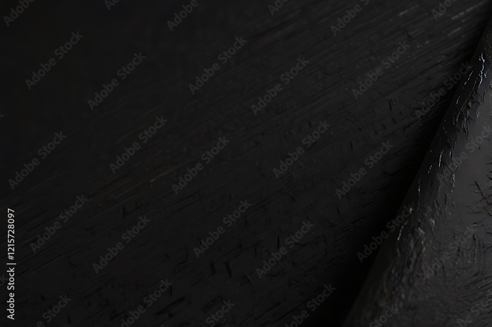 Rich black paper with a subtle embossed texture and delicate highlights, offering a luxurious design element Rich black paper with a subtle embossed texture and delicate highlights, offering a luxurious design element