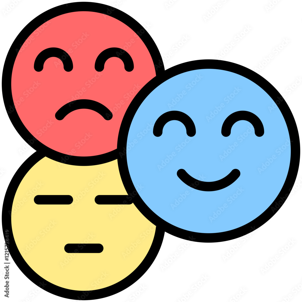 Fototapeta premium Emotion Icon