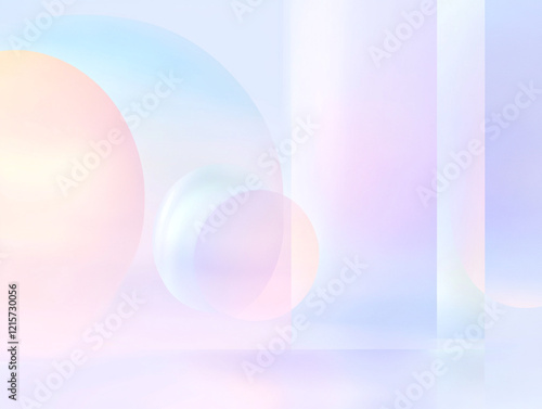 Abstract Pastel Light Background