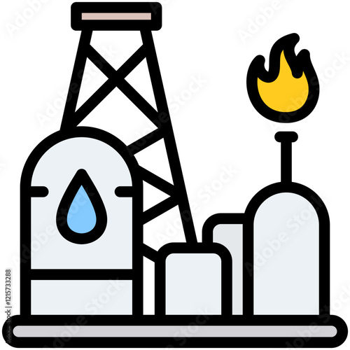 Oil And Gas Icon