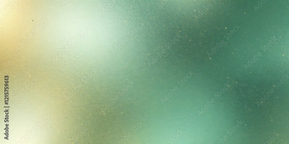 Obraz premium Abstract green and gold texture, blurry background, website design