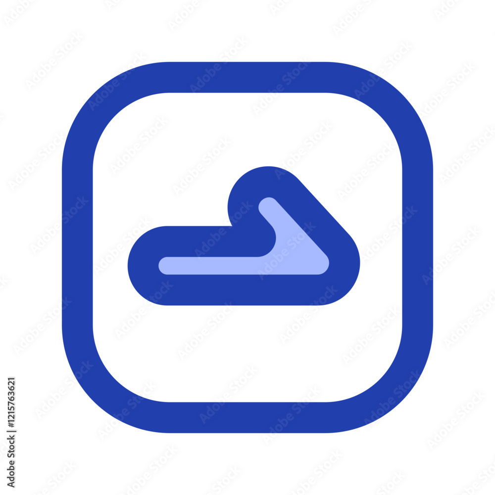 right sign blue right sign blue