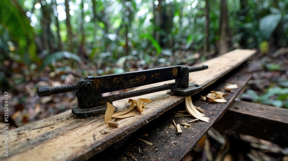 Jungle Woodworking: A Rustic Plane in Action Jungle Woodworking: A Rustic Plane in Action