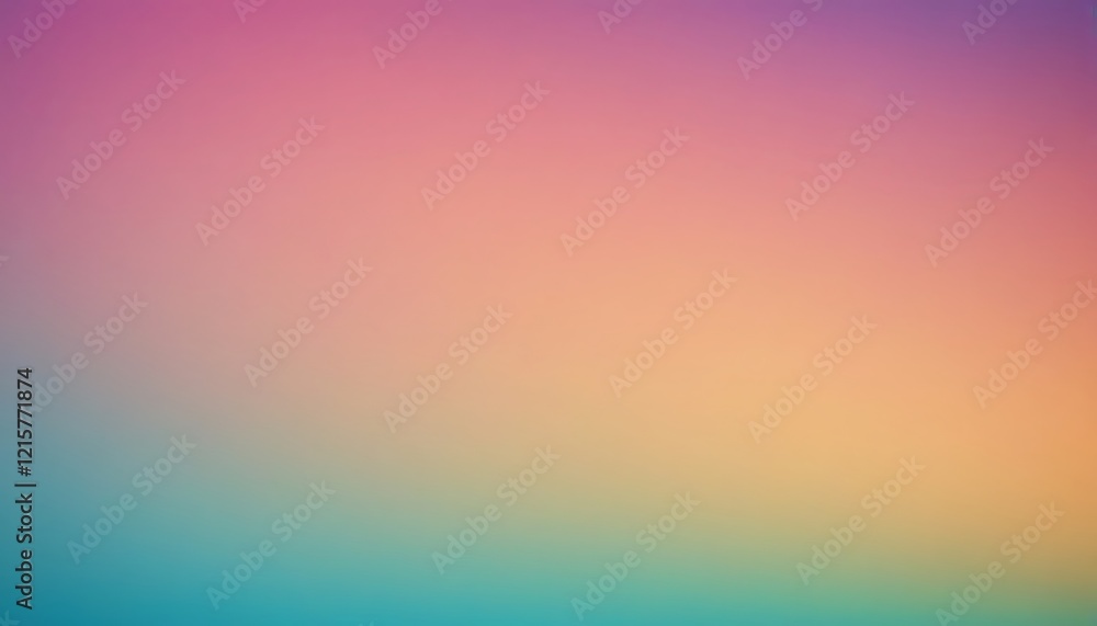 Obraz premium Colorful Retro Gradient Backdrop with Textured Grain Effect. 4