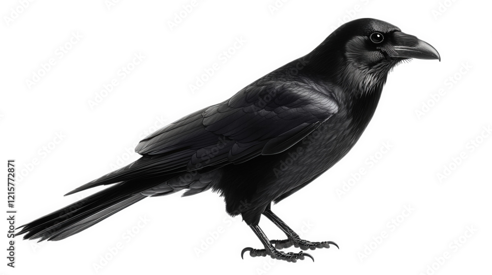 detailed illustration of a raven. showcasing its sleek black feathers and distinct beak the design emphasizes the bird's anatomy and form. making it suitable for educational purposes or artistic repre detailed illustration of a raven. showcasing its sleek black feathers and distinct beak the design emphasizes the bird's anatomy and form. making it suitable for educational purposes or artistic repre