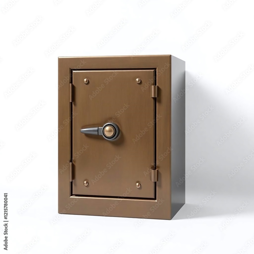 safe with combination lock isolated safe with combination lock isolated