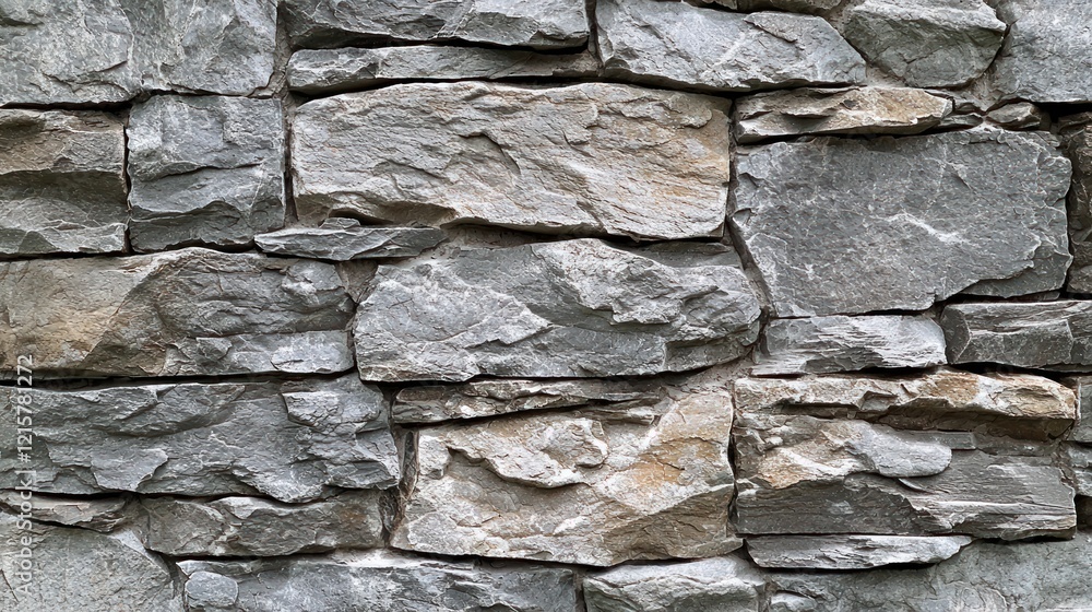 Grey Stone Wall Texture: A Rustic Architectural Background Grey Stone Wall Texture: A Rustic Architectural Background