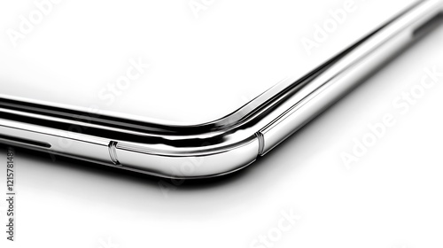 Sleek Modern Smartphone Corner Design Detail