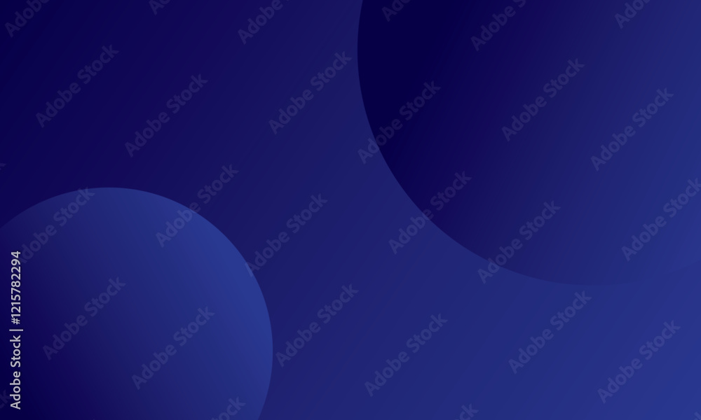 Obraz premium Blue curved gradient abstract background