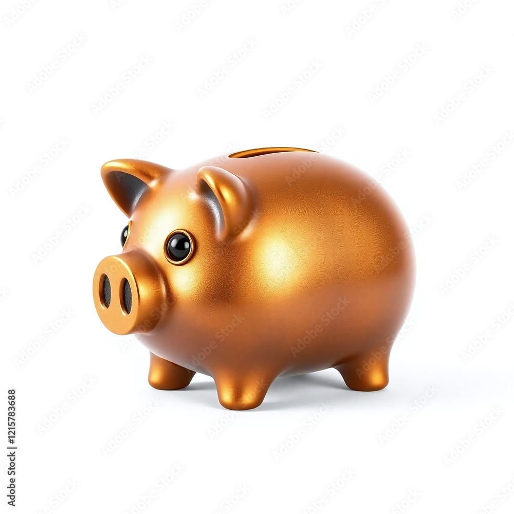 piggy bank isolated on white piggy bank isolated on white