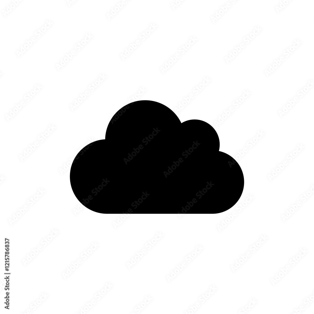 Cloud icon logo design. cloud sign and symbol Cloud icon logo design. cloud sign and symbol