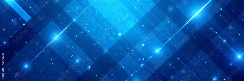 Vibrant blue abstract background with shining beams and patterns for various uses. Vibrant blue abstract background with shining beams and patterns for various uses.
