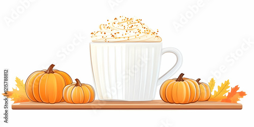 Autumn Pumpkin Spice Latte ...