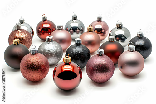 Christmas Ornaments in Meta...