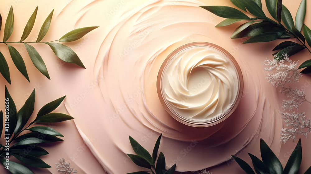 Smooth lotion texture in a minimalistic bright-toned background with blurred space highlighting the beauty of skincare and cosmetic products perfect for a clean modern aesthetic
Smooth lotion texture in a minimalistic bright-toned background with blurred space highlighting the beauty of skincare and cosmetic products perfect for a clean modern aesthetic