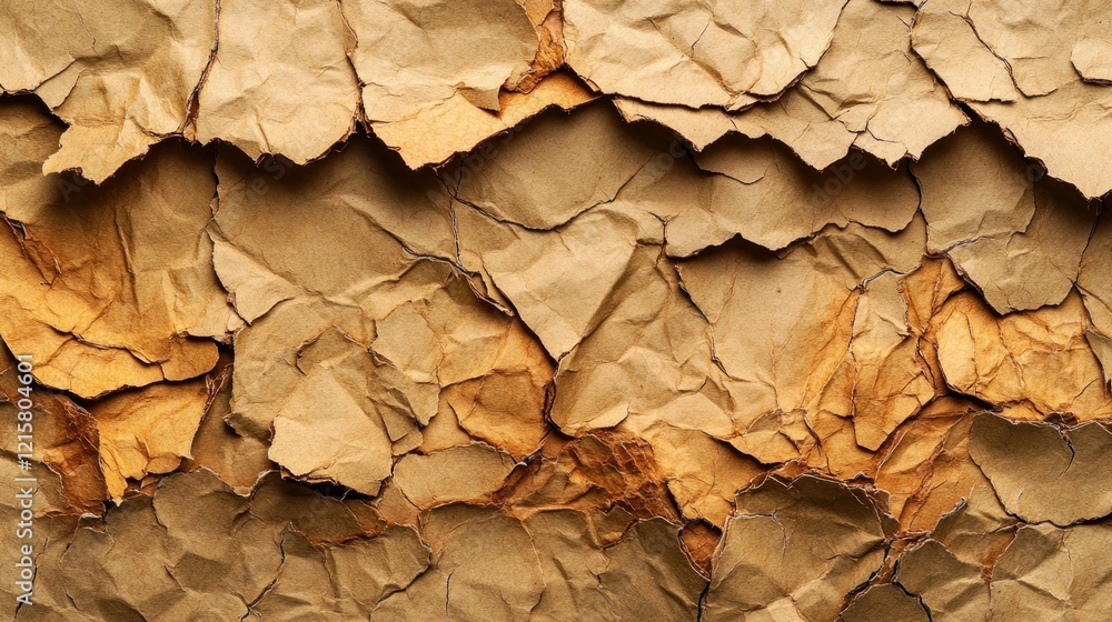 Torn Brown Paper Texture Background Torn Brown Paper Texture Background
