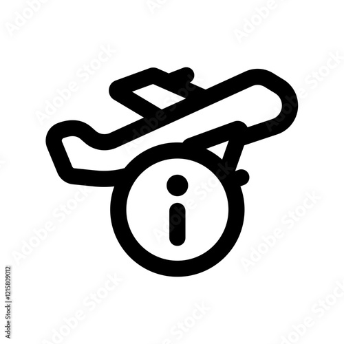 flight information outlined