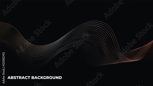 a black abstract background vector illustration.